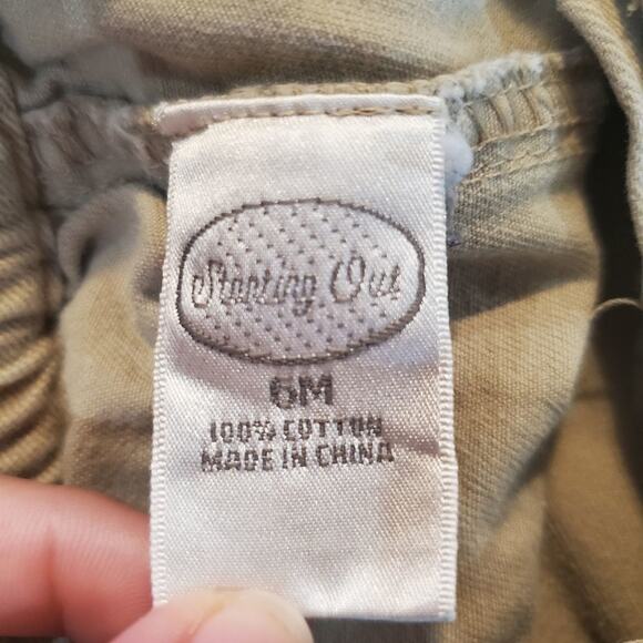 Starting out 6 months khaki cargo jeans - Picture 4 of 5